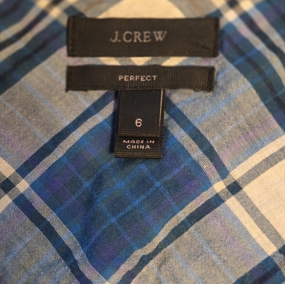 J. Jill plaid long sleeve shirt - Picture 3 of 4